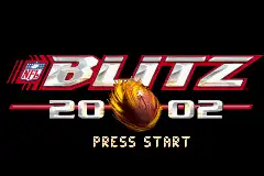 NFL Blitz 2002 / gba Title Image
