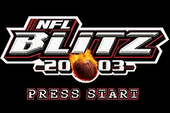 NFL Blitz 2003 / gba Title Image
