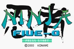 Ninja Five-0 / gba Title Image