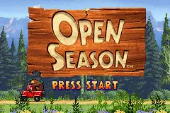 Open Season / gba Title Image