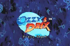 Ozzy & Drix / gba Title Image