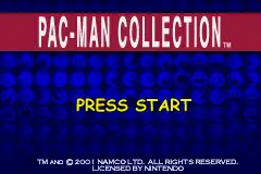 Pac-Man Collection / gba Title Image