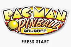 Pac-Man Pinball Advance / gba Title Image