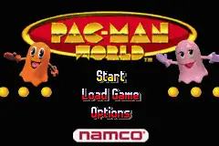 Pac-Man World / gba Title Image