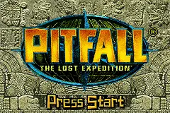 Pitfall- The Lost Expedition / gba Title Image