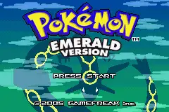 Pokemon- Emerald Version / gba