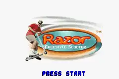 Razor Freestyle Scooter / gba Title Image