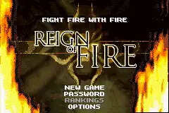 Reign of Fire / gba Title Image