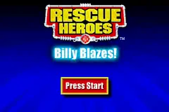 Rescue Heroes- Billy Blazes! / gba Title Image
