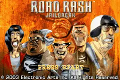 Road Rash- Jailbreak / gba Title Image