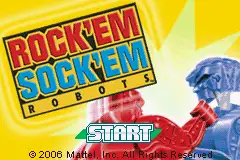 Rock em Sock em Robots / gba Title Image