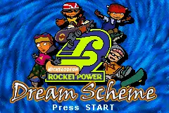Rocket Power- Dream Scheme / gba Title Image