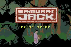 Samurai Jack- The Amulet of Time / gba Title Image