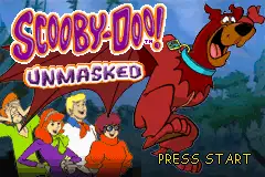 Scooby-Doo!- Unmasked / gba Title Image