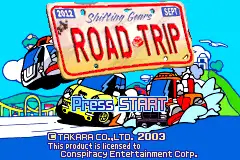 Shifting Gears- Road Trip / gba Title Image