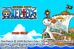 One Piece / gba Title Image