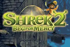 Shrek 2- Beg for Mercy / gba Title Image