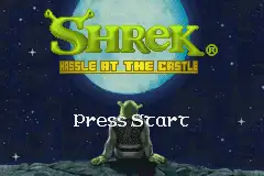 Shrek- Hassle at the Castle / gba Title Image