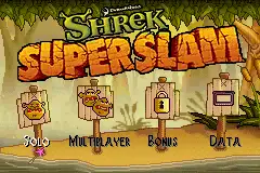 Shrek- Super Slam / gba Title Image