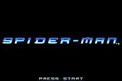 Spider Man / gba Title Image