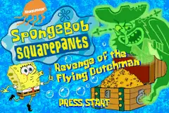 SpongeBob SquarePants- Revenge of The Flying Dutchman / gba Title Image