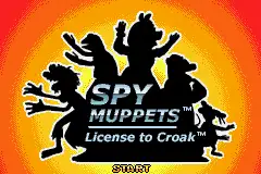 Spy Muppets- License to Croak / gba Title Image
