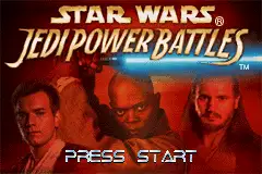 Star Wars- Jedi Power Battles / gba Title Image
