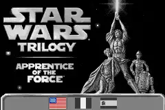 Star Wars Trilogy- Apprentice of The Force / gba Title Image