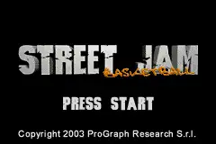 Street Jam Basketball / gba Title Image