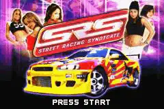 Street Racing Syndicate / gba Title Image