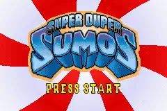 Super Duper Sumos / gba Title Image