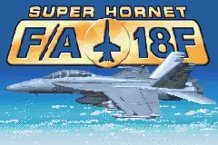Super Hornet FA 18F / gba Title Image
