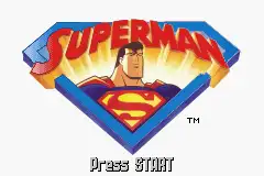 Superman- Countdown to Apokolips / gba Title Image
