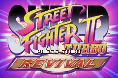 Super Street Fighter II Turbo- Revival / gba Title Image