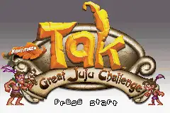 Tak- The Great Juju Challenge / gba Title Image