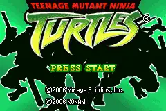 Teenage Mutant Ninja Turtles Double Pack / gba Title Image