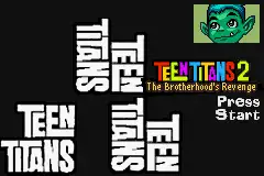 Teen Titans 2 / gba Title Image