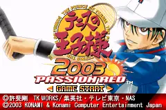 Tennis no Ouji-sama 2003 Passion Red / gba Title Image