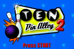 Ten Pin Alley 2 / gba Title Image