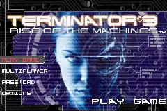 Terminator 3- Rise of The Machines / gba Title Image