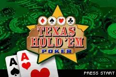 Texas Holdem Poker / gba Title Image