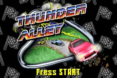 Thunder Alley / gba Title Image