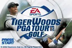 Tiger Woods PGA Tour Golf / gba Title Image