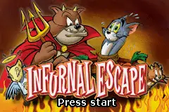 Tom and Jerry- Infurnal Escape / gba Title Image