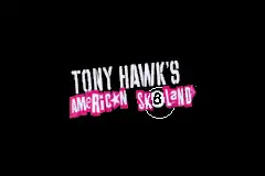 Tony Hawks American Sk8land / gba Title Image