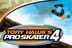 Tony Hawks Pro Skater 4 / gba Title Image