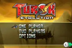 Turok Evolution / gba Title Image