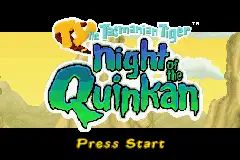 Ty the Tasmanian Tiger 3- Night of the Quinkan / gba Title Image