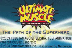 Ultimate Muscle- The Path of the Superhero / gba Title Image
