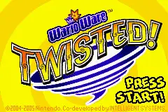 WarioWare- Twisted! / gba Title Image